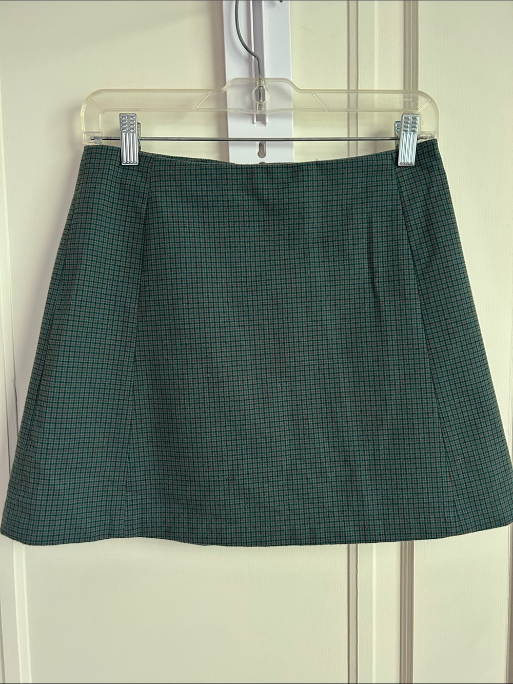 Sunday Best Dark Green Mini Skirt